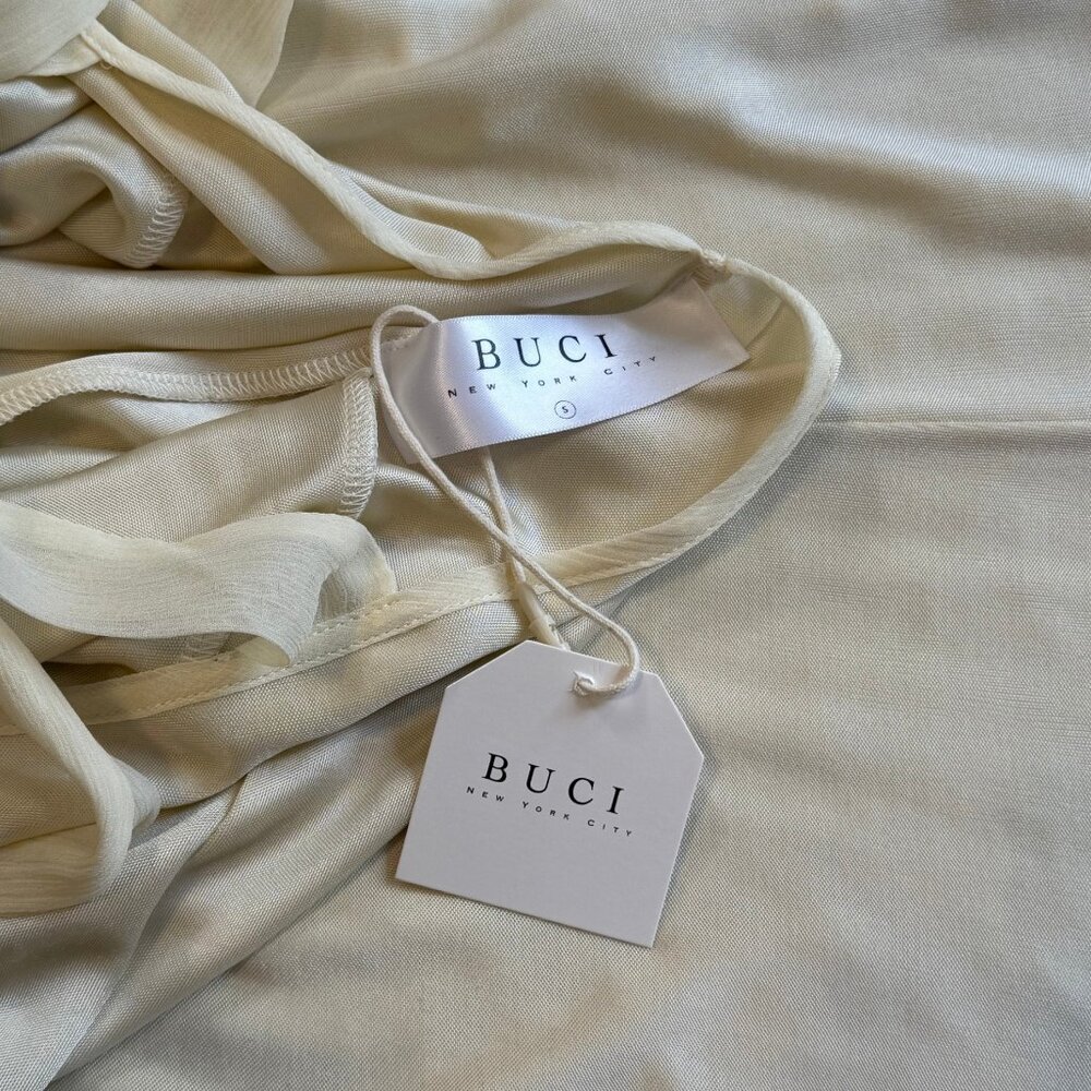 BUCI Cha Cha Dress Almond Maxi NWT SOLD OUT Small - Picture 5 of 9
